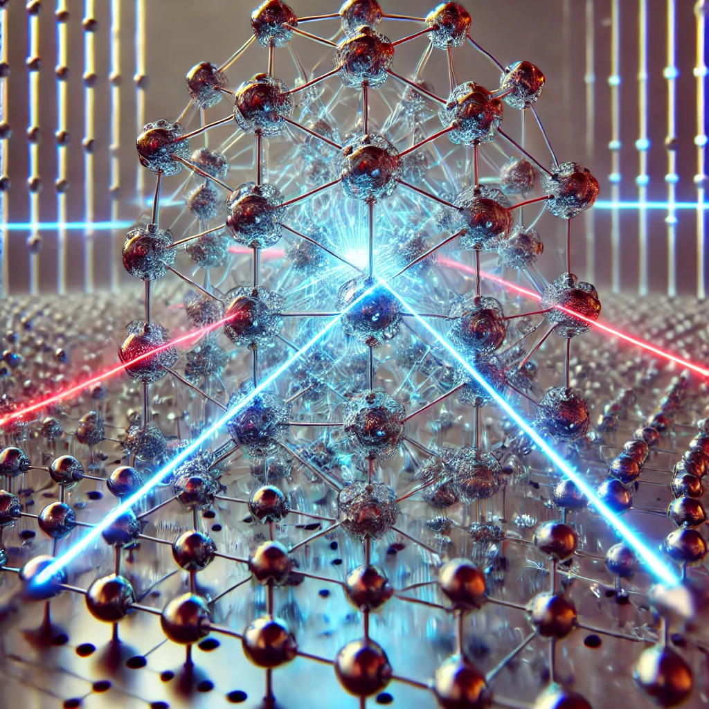 Visualization of Atom Lasers guiding molecular bonds