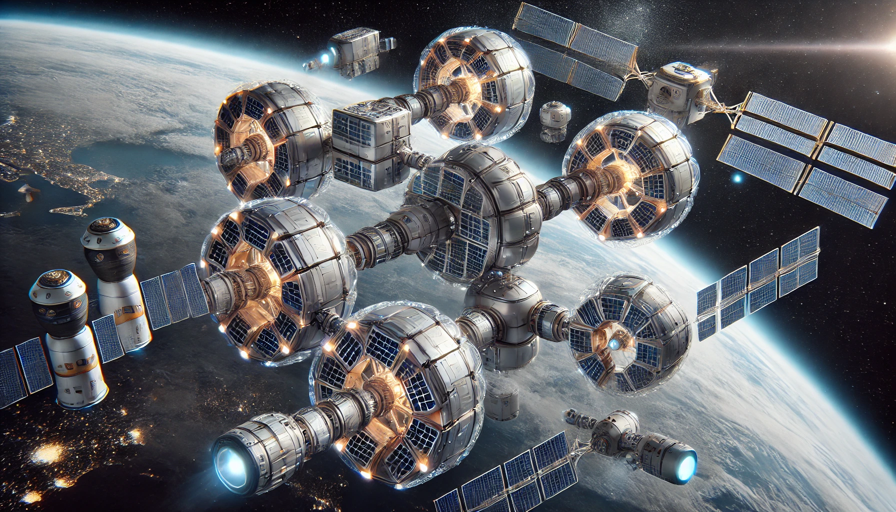 Recycling Plant that built a space station